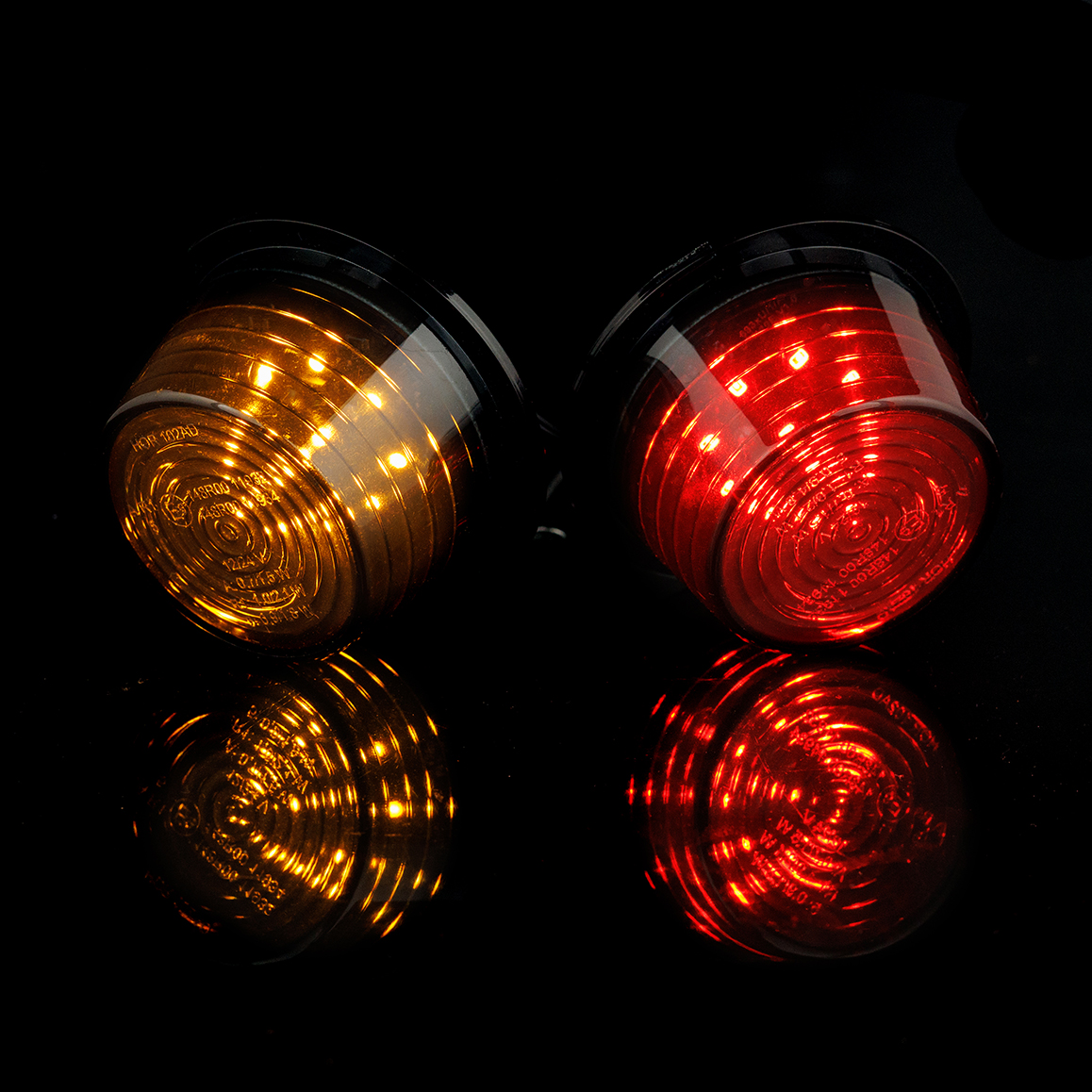 Оранжево-красный модуль для выносного габаритного фонаря MDPC 2623/GRAPHITE