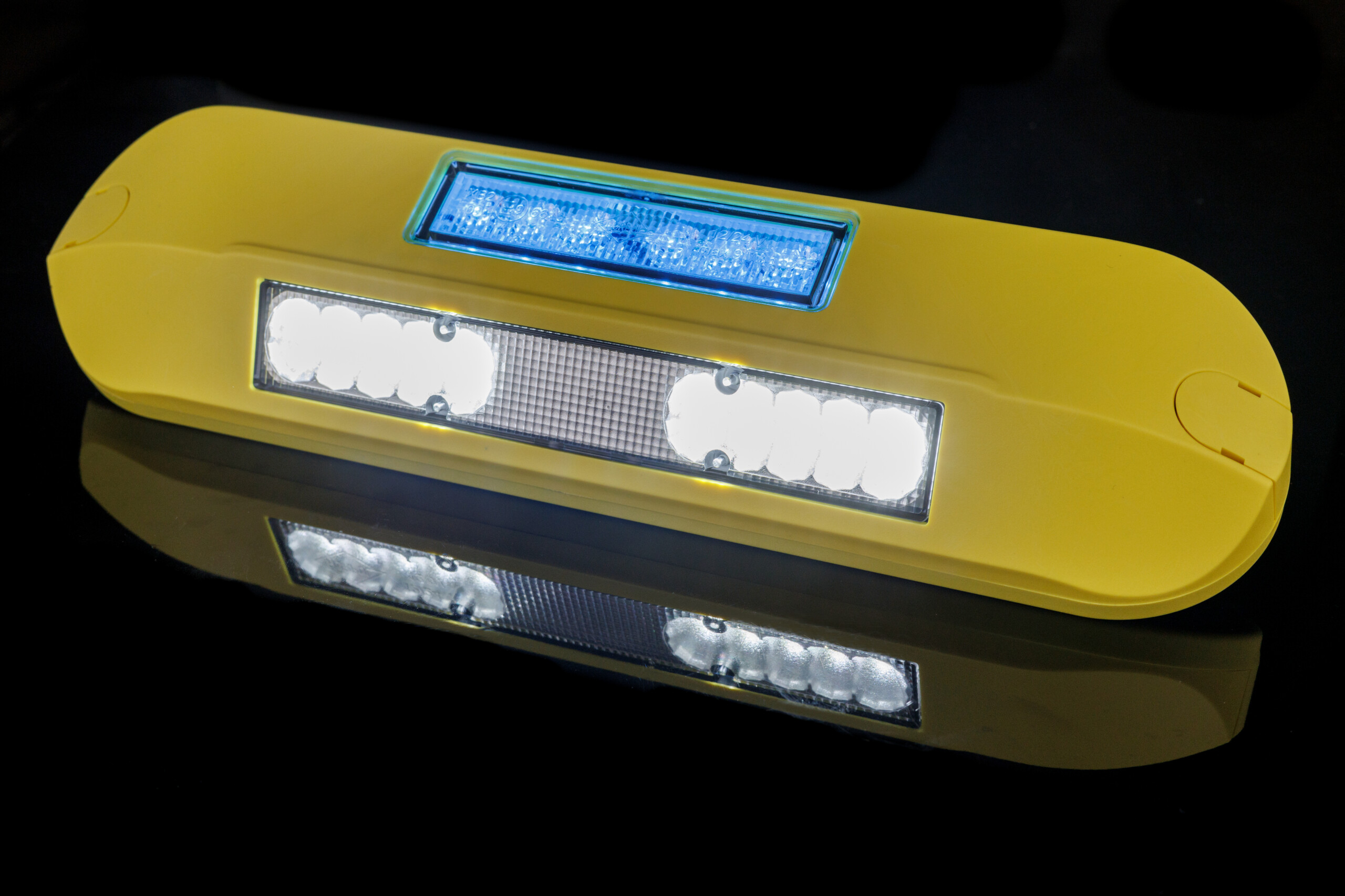 Рабочий фонарь с сигнальным освещением LRD 3043/Y-AM/B2