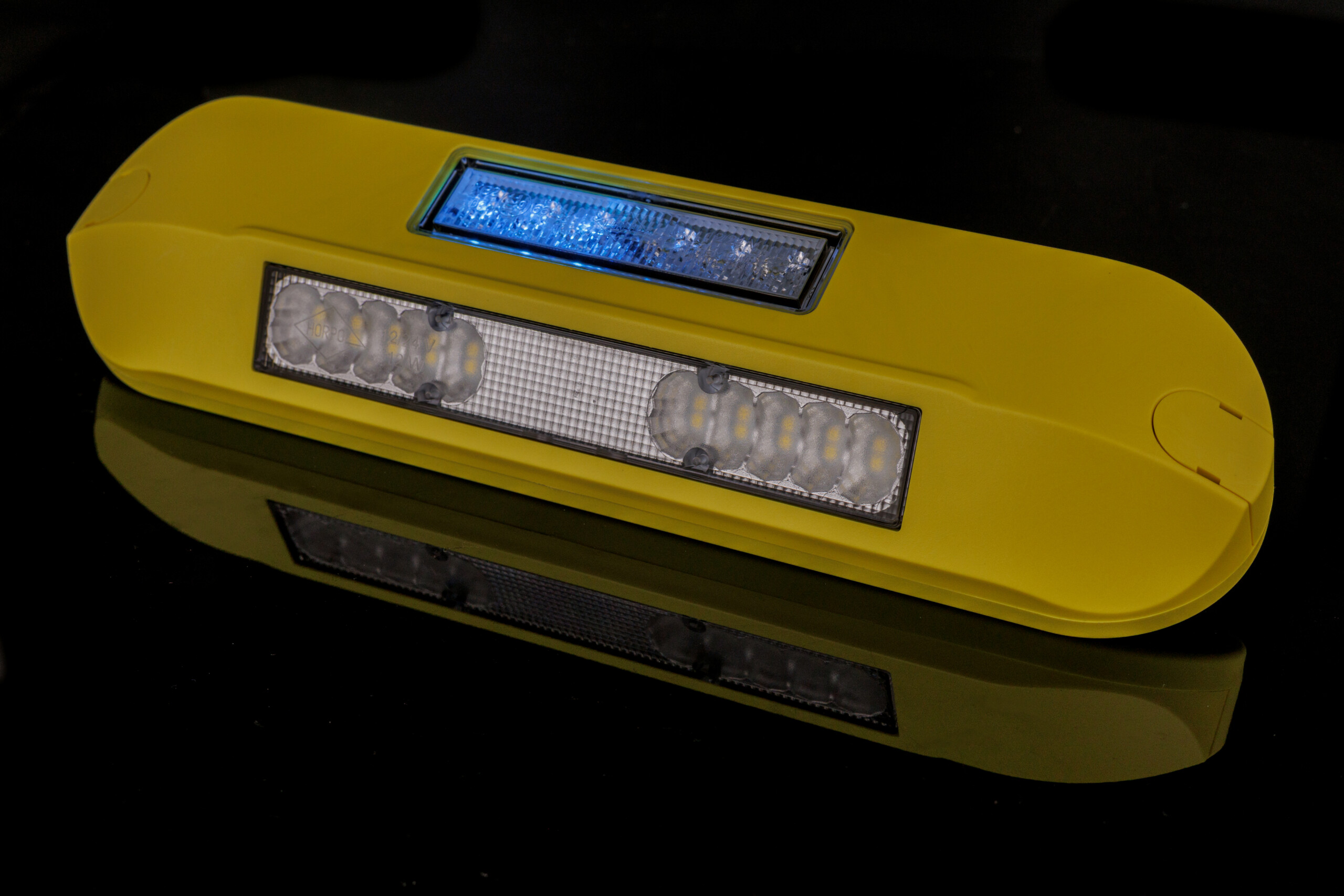 Рабочий фонарь с сигнальным освещением LRD 3043/Y-AM/B2